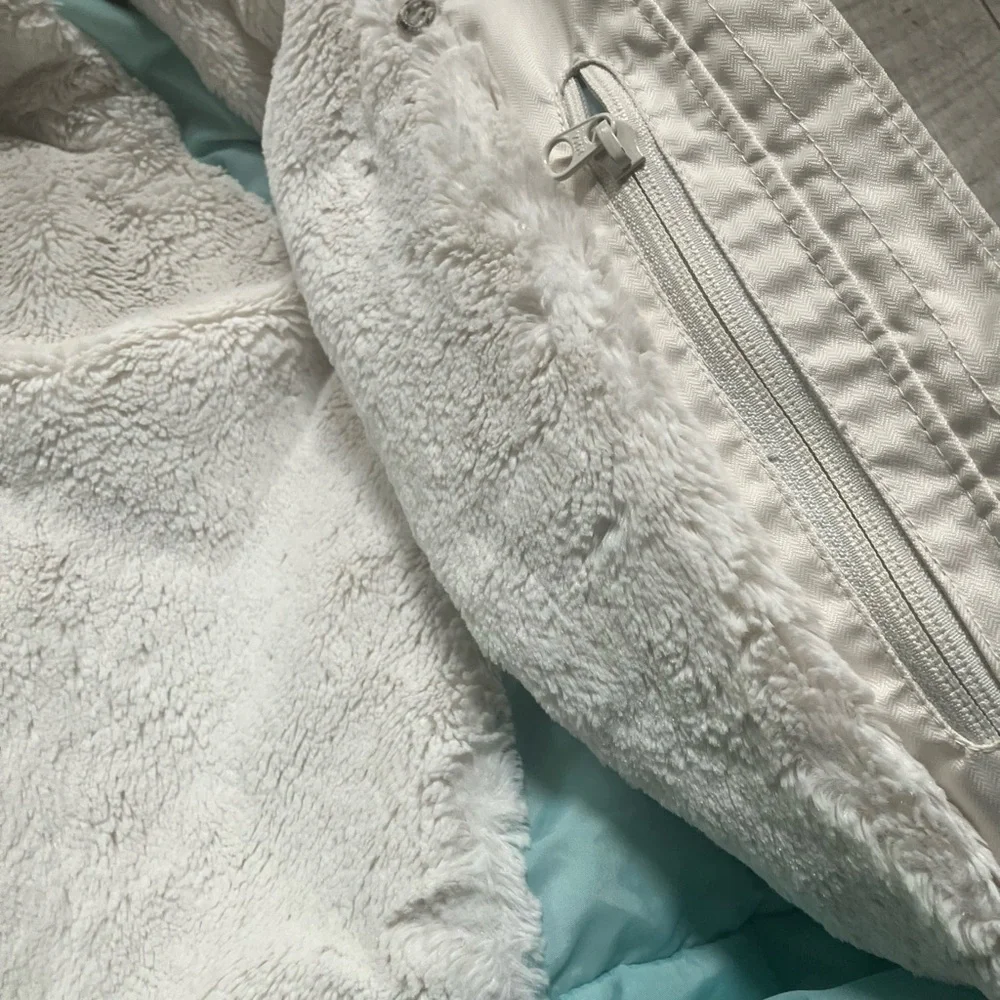 COLOMBIA Cream Ski & Snow Jacket Lightweight - Picture 9 of 14